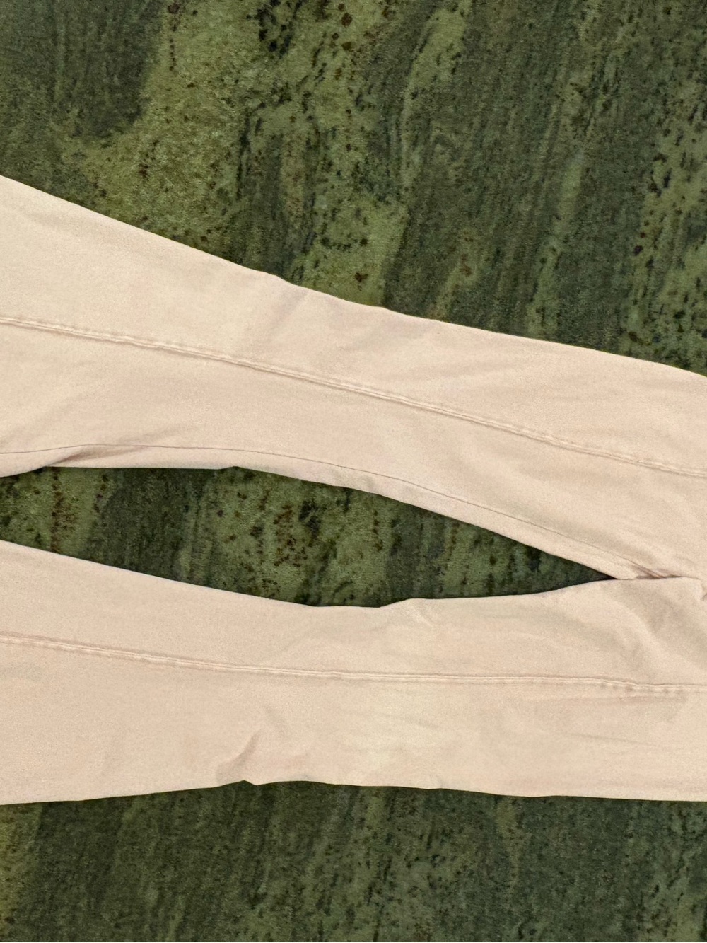 Woman’s cream flared leggings